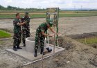 Wujudkan Harapan Petani, Tim Wasev Mabesad Tinjau Sumur Gali TMMD di Grobogan