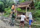Sentuhan Prajurit Hidupkan Poskamling, TMMD Bangkitkan Solidaritas Warga Desa Somagede