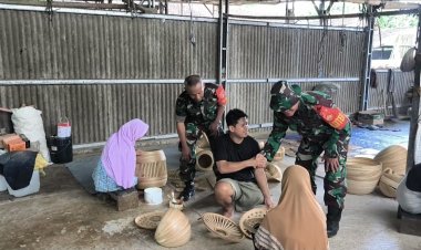 Kaki Palsu dari TMMD: Senyum Baru Pengrajin Bambu Somagede