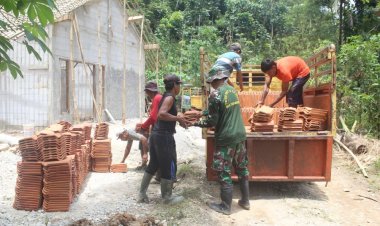 TMMD Kebumen: Genteng Demi Genteng, RTLH Warga Jadi Prioritas