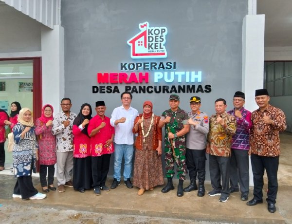 Sinergi Kuat Bangun Ekonomi Desa — Stafsus Menteri Koperasi Tinjau Progres Gerai Merah Putih di Pancuranmas