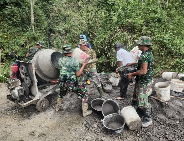 Racikan Presisi TMMD Somagede, Jalan Pengabdian Dibangun untuk Masa Depan Warga